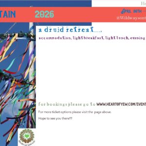 Beltain - A Druid Retreat 2026- 1 x Night Child